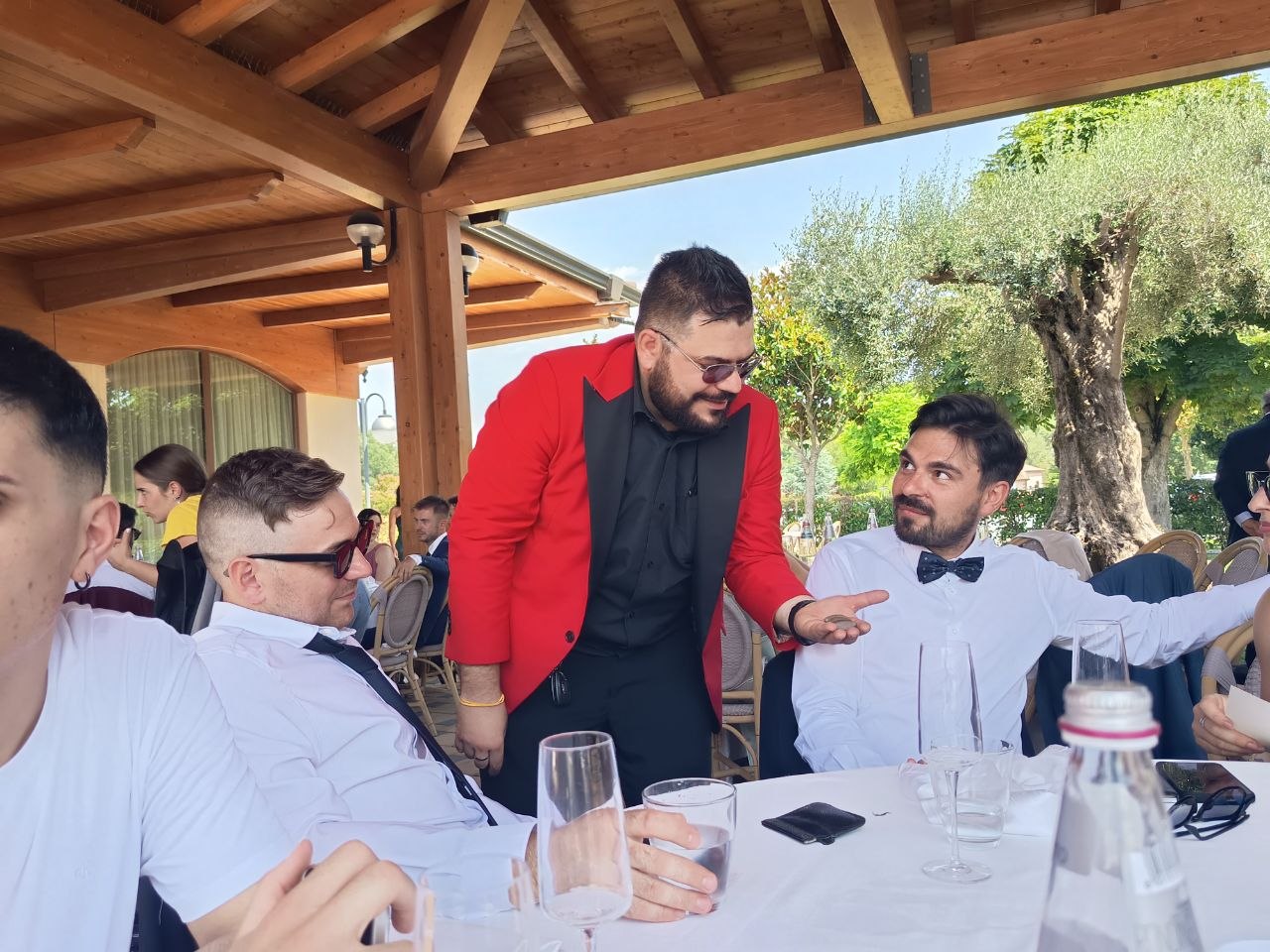 Intrattenimento elegante per matrimonio